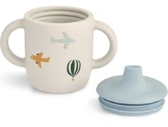 Liewood aviator/ecru tudekop Neil silikone